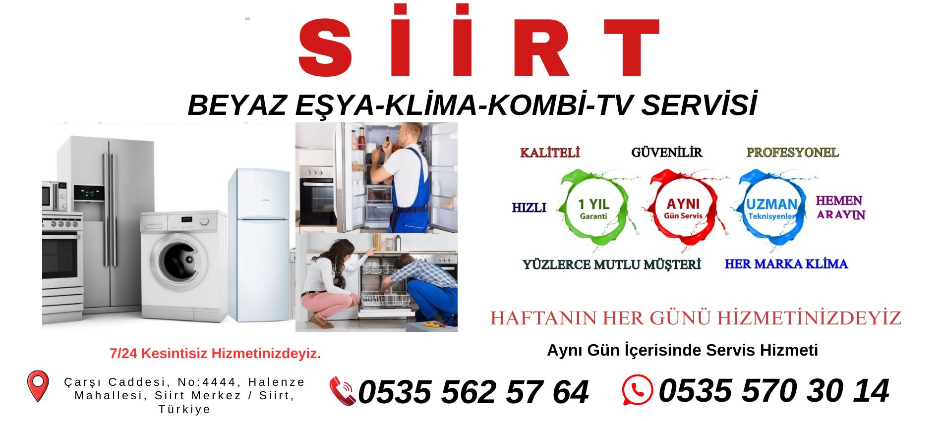 Siirt Beyaz Eşya